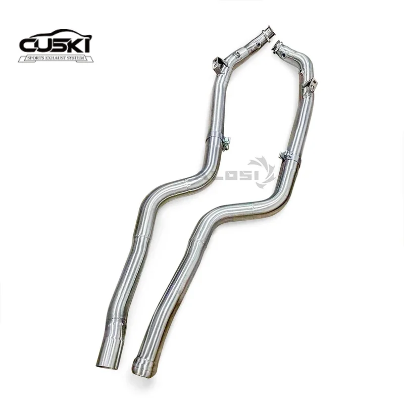 Tubo de escape deportivo inoxidable para Mercedes E63 AMG W212 6.2 - imagen 4