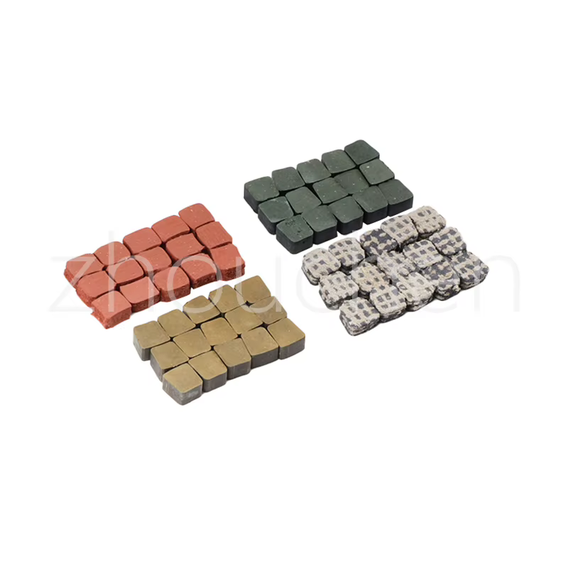 Pastillas de embrague cuadradas para motor de bicicleta 60/80 cc