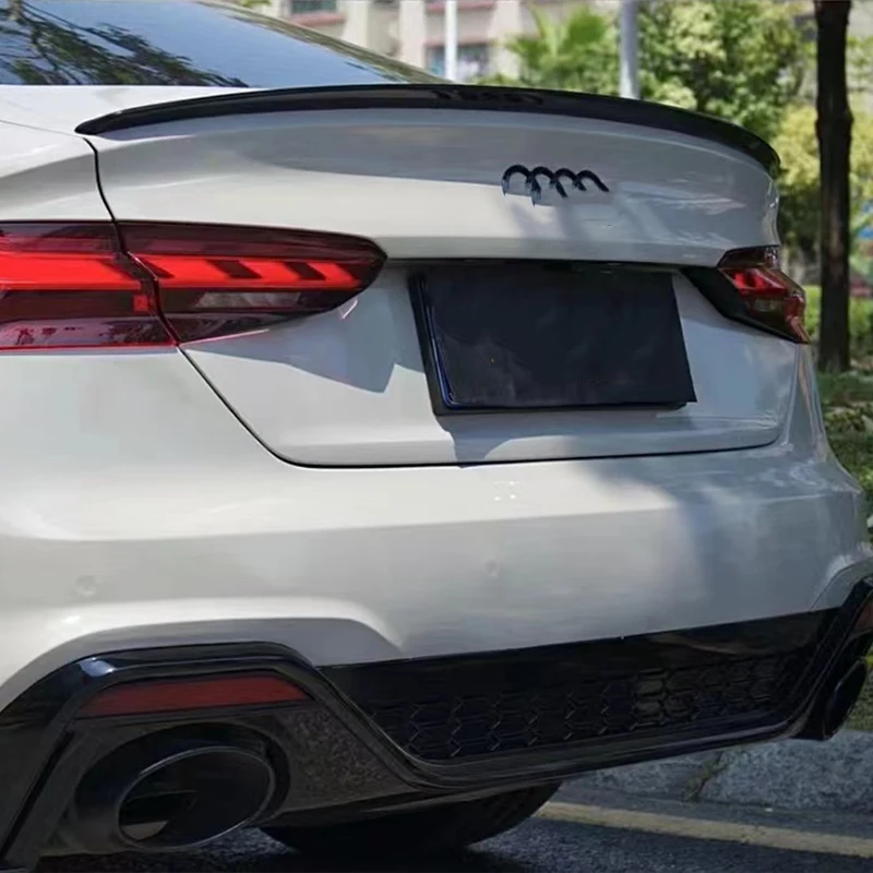 Kit de modificación deportiva para Audi A5, B9, S5, 4 puertas, S5, Sline, RS5, Sportback, alerón de la tapa del maletero, 2017, 18, 19, 20, 21, 22, 23 - imagen 3
