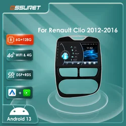 Radio Android 13 de 10,1 pulgadas para Renault Clio 2012-2016