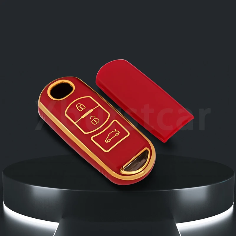 Vista de la funda colocada en una llave