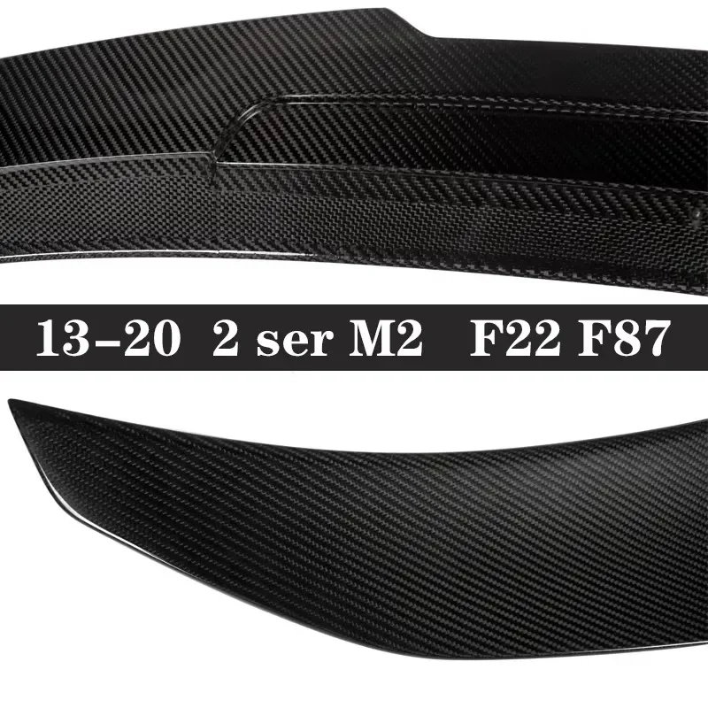 Alerón pico de pato fibra carbono seca – BMW Serie 2 M2 F87 F22 - imagen 5