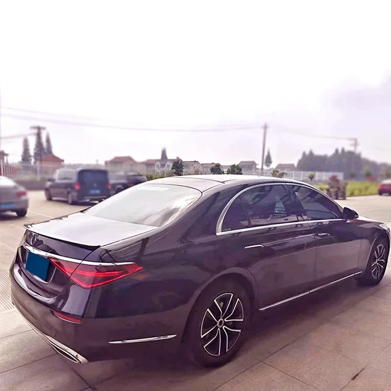 Alerón trasero negro brillante ABS para Mercedes-Benz Clase S W223 - imagen 3