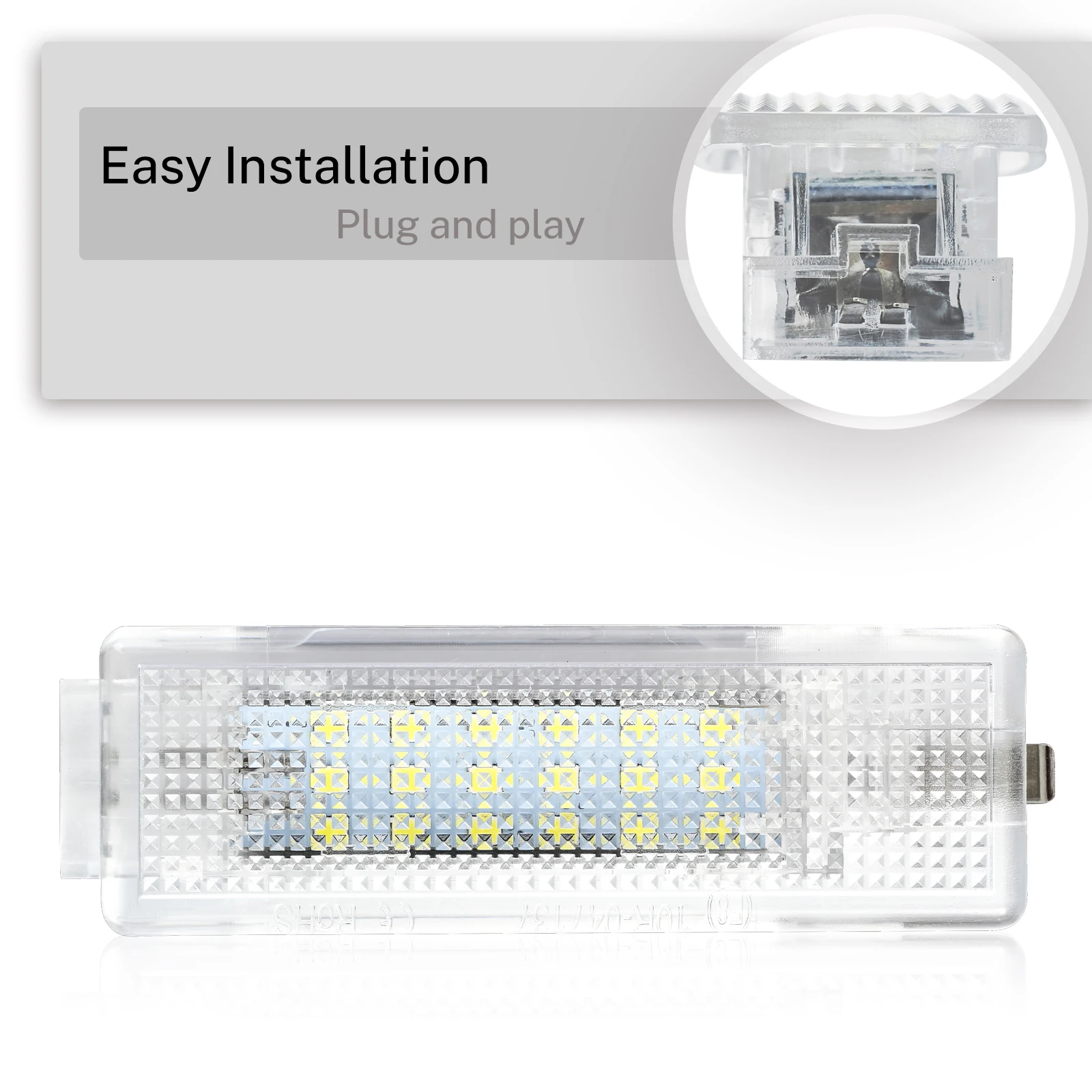 Luz LED maletero VW Golf MK5 Jetta Passat iluminación interior - imagen 4