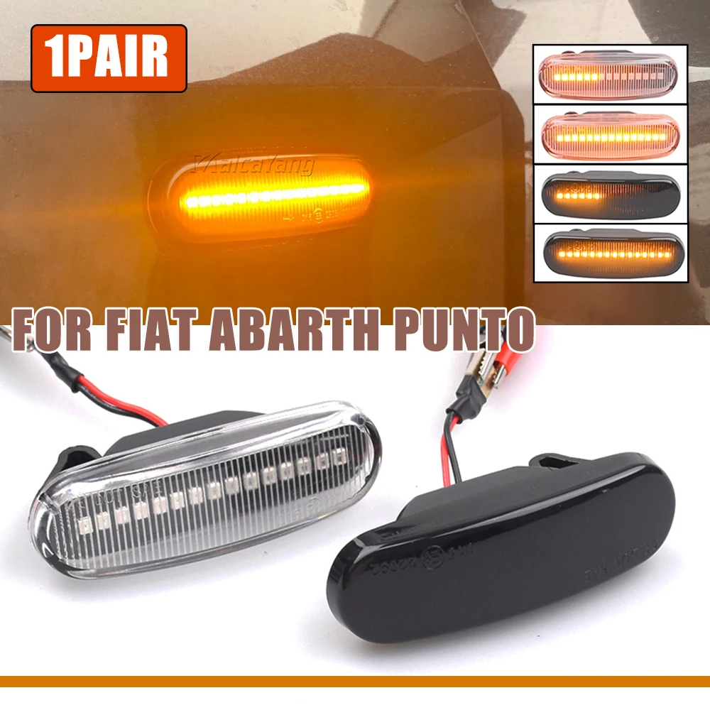 Lámparas repetidoras LED dinámicas para Fiat