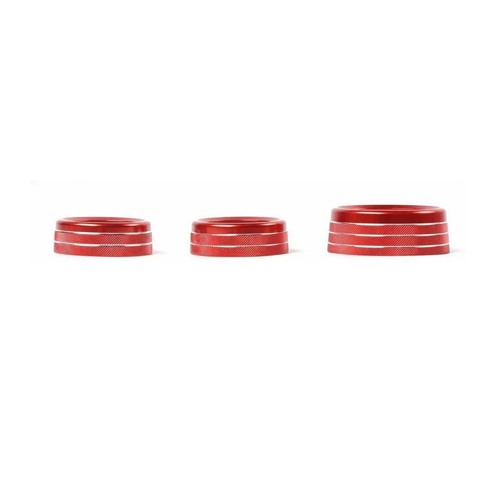 Perillas aire acondicionado rojo Challenger Charger Chrysler 300 Ram - imagen 3