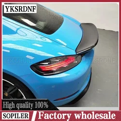 Alerón trasero fibra de carbono Porsche Boxster 718 y Cayman