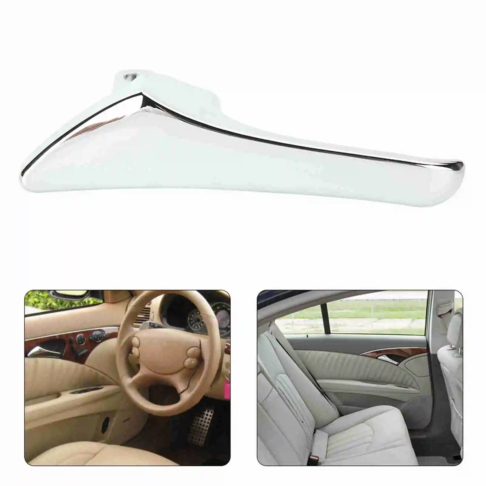 Maneta puerta interior Mercedes-Benz W211 izquierda cromada 2117660124 - imagen 3