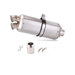 Silenciador escape carbono doble salida con DB killer – Z900/R6