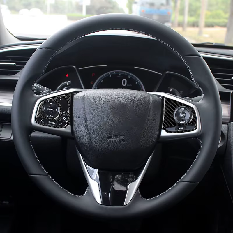 Vista del embellecedor para el panel del volante