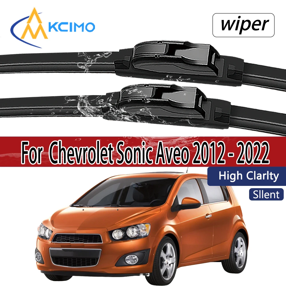 Escobillas limpiaparabrisas delanteras Chevrolet Sonic/Aveo 2012-2022