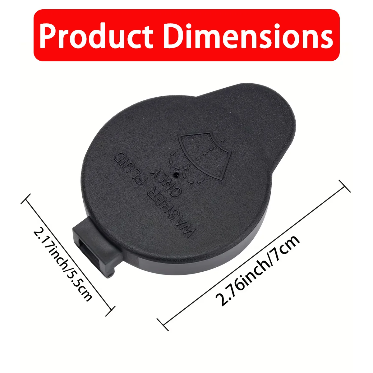 Tapa de depósito PINMOAP para Toyota Avalon, Camry y Tacoma