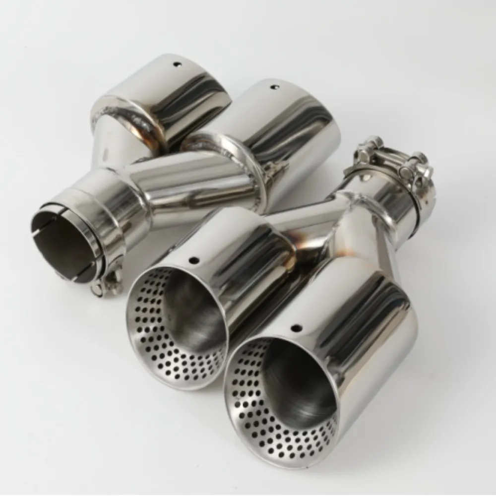 Punta escape doble inox 304 Universal – VW Golf 7 GTI MK7 - imagen 4