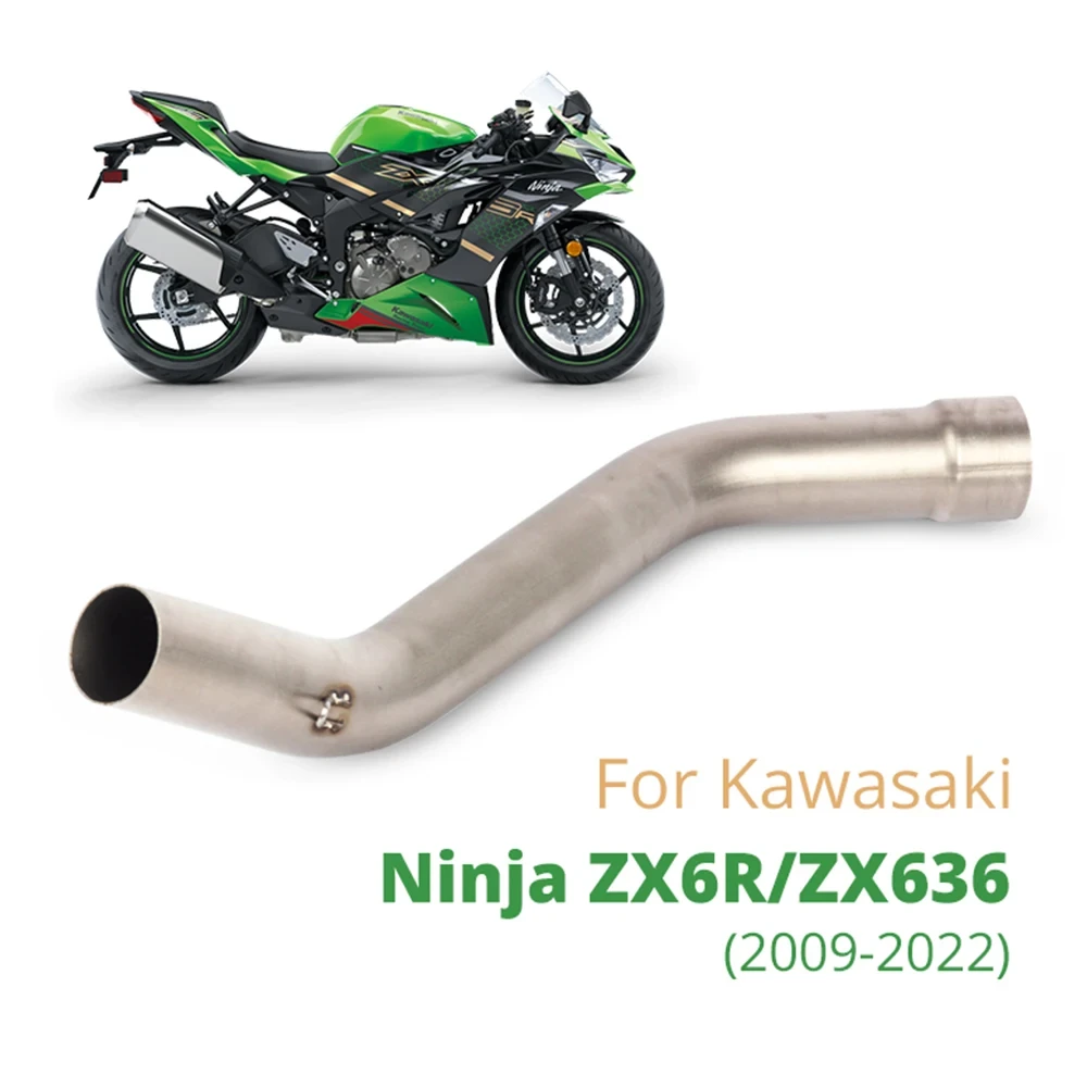 Conector medio escape Kawasaki Ninja ZX6R 2009-2019