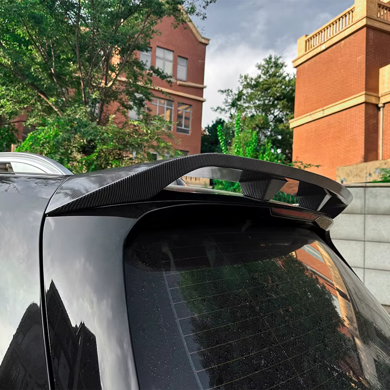 Alerón trasero negro de carbono para BMW X7 G07 M Sport 2019+ - imagen 5
