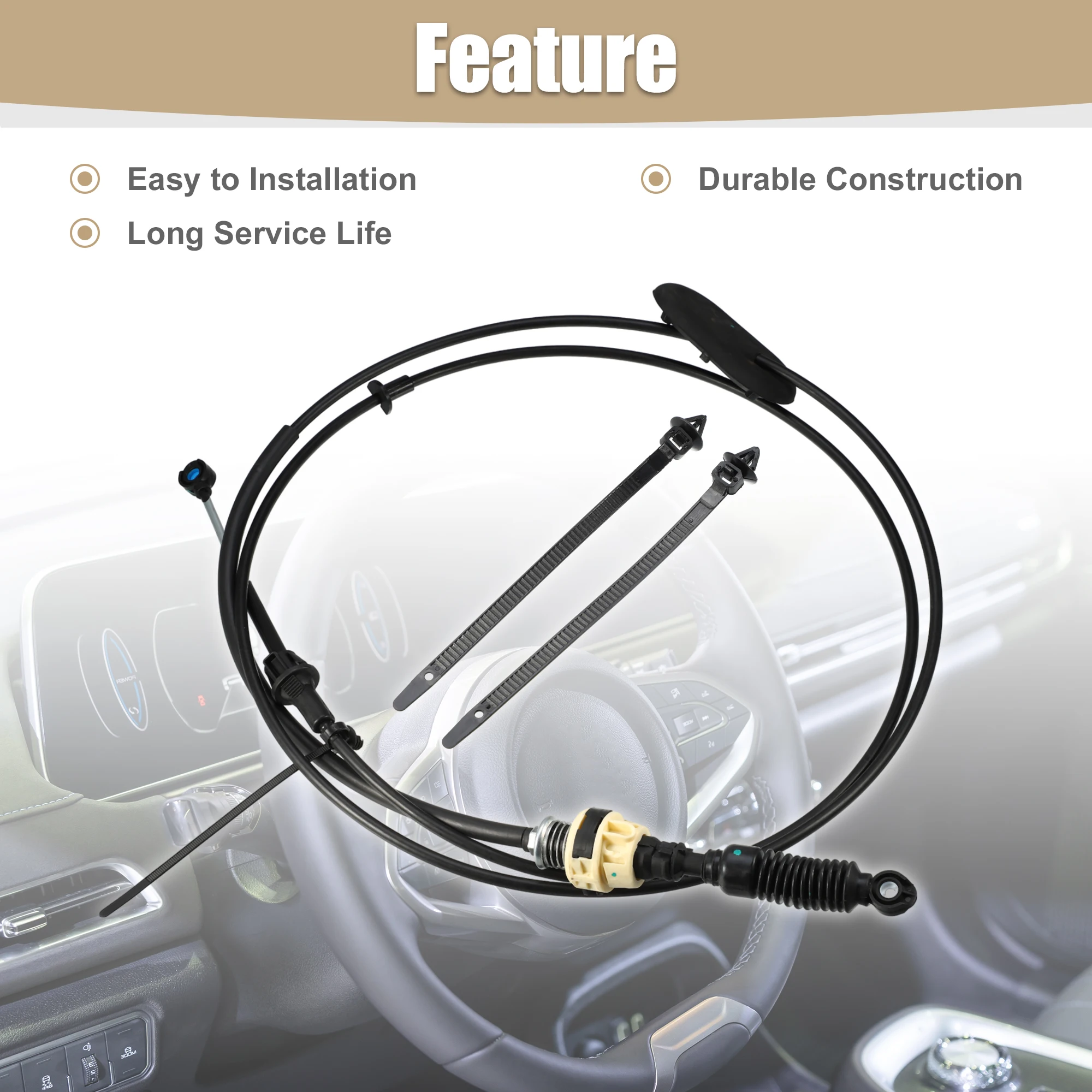 Cable de cambio de transmisión automática X Autohaux