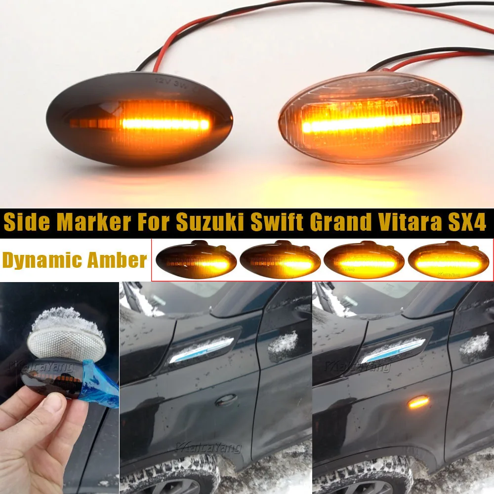 Intermitentes laterales LED dinámicos Suzuki Swift, Jimny y Vitara - imagen 5