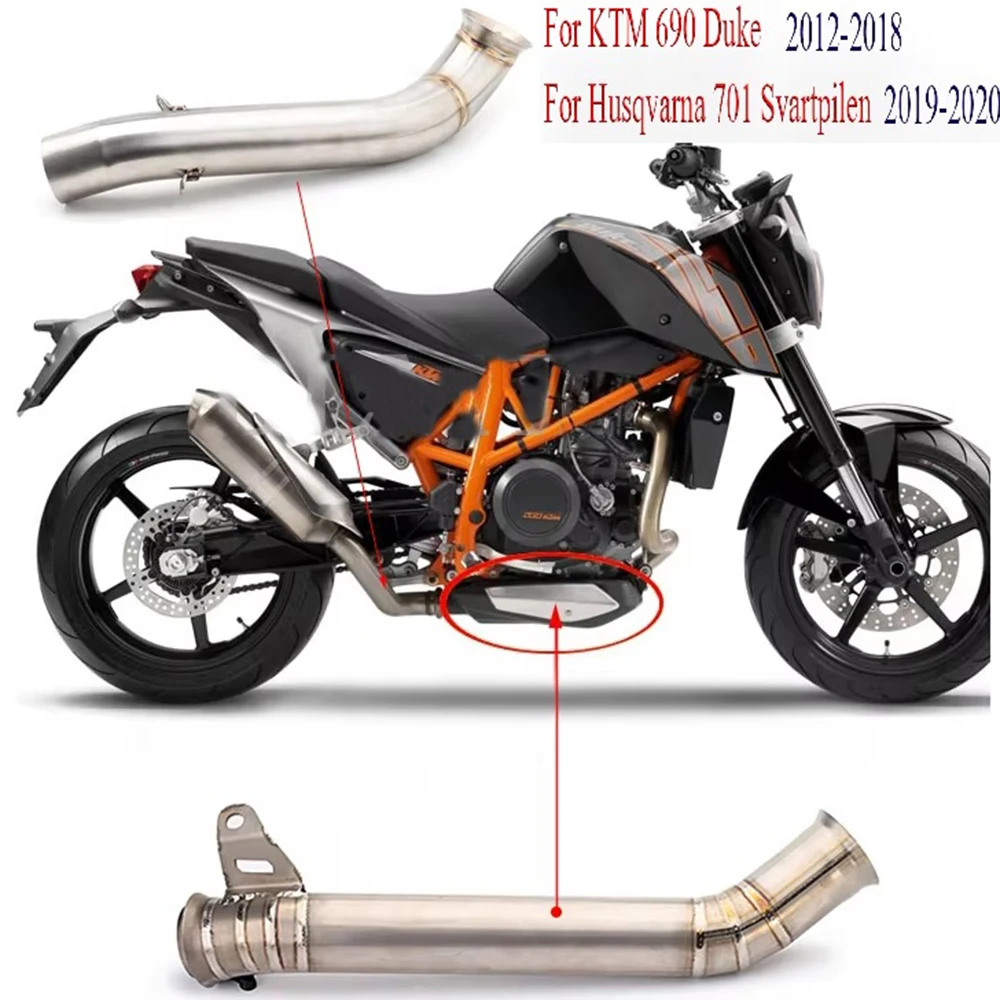 Silenciador original Husqvarna 701 Svartpilen – KTM Duke 690