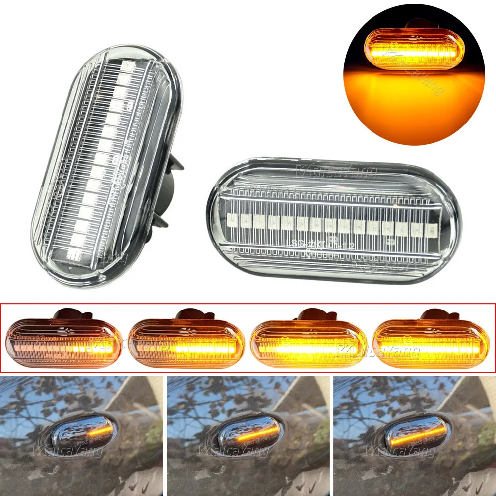 Luz LED lateral intermitente dinámica – Renault Clio Mégane Twingo - imagen 2