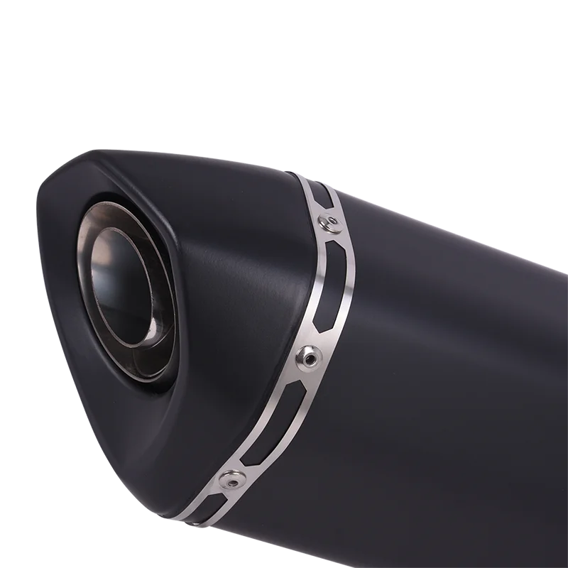 Tubo escape Slip On acero inox CFmoto 450MT IBEX 2024-2025 silenciador DB Killer - imagen 3