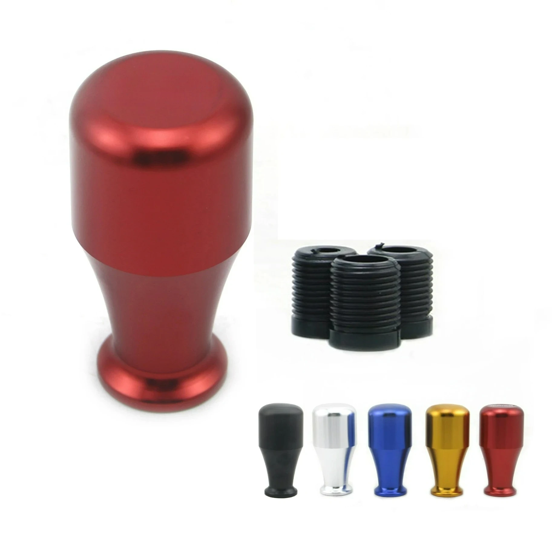 Perilla de cambio universal de aluminio para coche