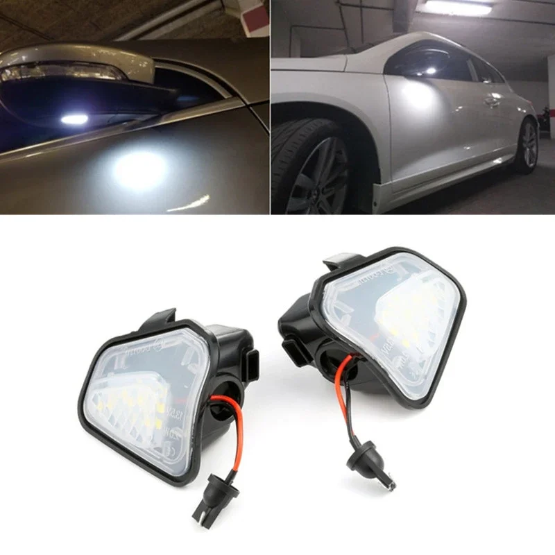 Lámpara LED retrovisor lateral AP01 BRM para VW Jetta Eos Passat B7