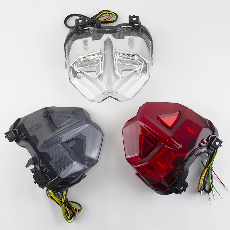 Para Yamaha MT09 2021-2023 señal de giro de freno de motocicleta luces traseras integradas LED MT-09 SP FZ09 lámpara indicadora direccional trasera - imagen 2