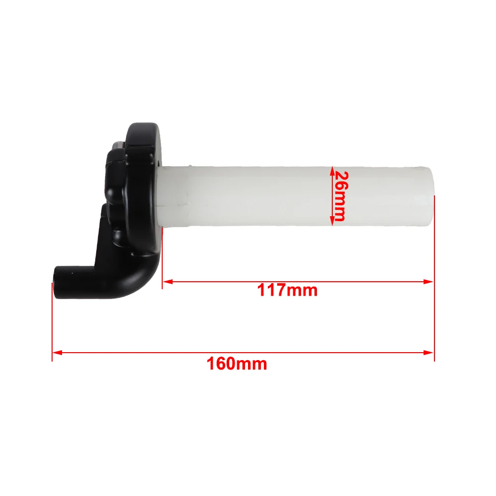 Carcasa soporte cable acelerador de aluminio para Motocross y ATV - imagen 2