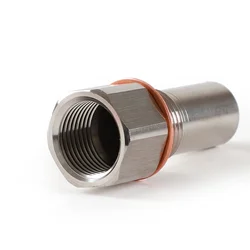 Adaptador espaciador sensor O2 con malla catalítica y mini catalizador