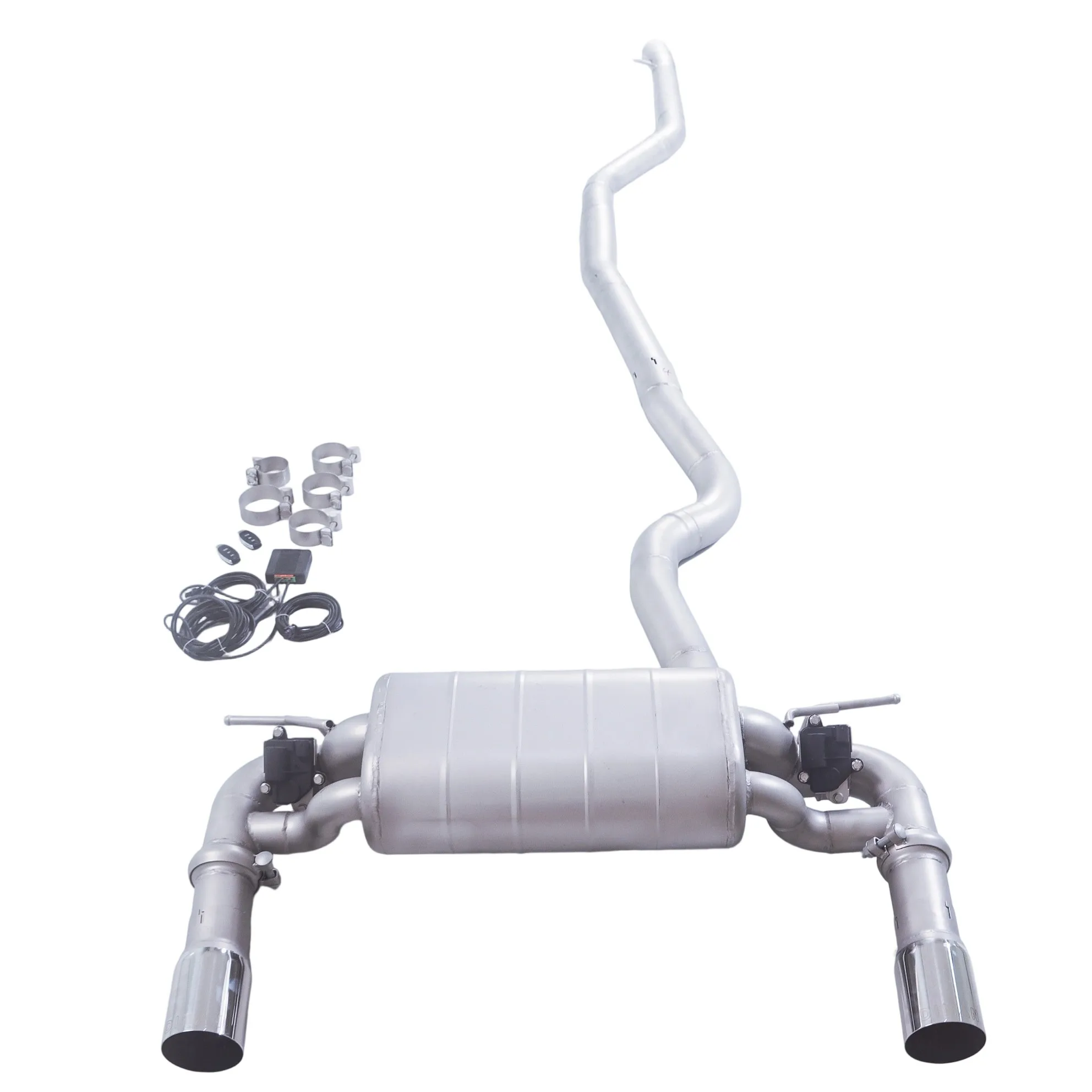 GFC Catback para BMW 340i F30 3.0T B58 con valvula electrica
