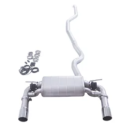 GFC Catback para BMW 340i F30 3.0T B58 con valvula electrica