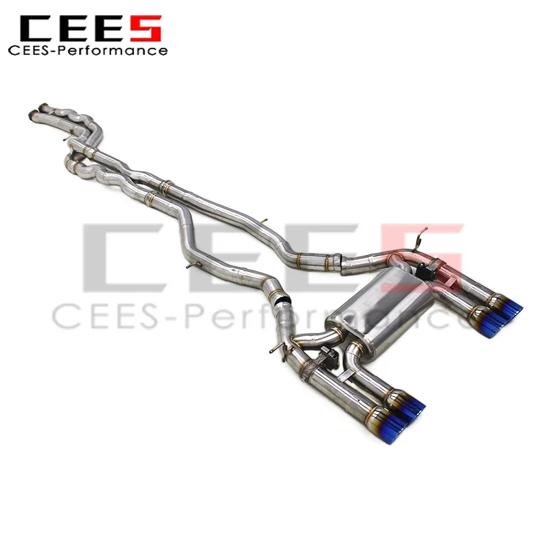 Escape catback cees SUS304 Valvetronic BMW M3/M4 F80/F82 - imagen 2