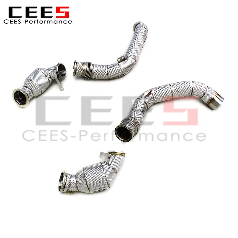 Downpipe Cees alto flujo con catalizador – BMW M5 F90 4.4 V8 - imagen 2
