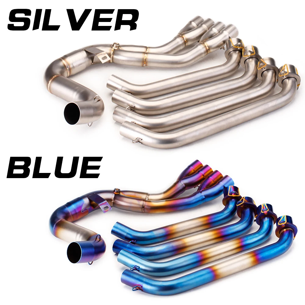 Tubo de enlace frontal de Escape para motocicleta, sistema completo de Escape para Moto, conexión móvil para CBR 650R 650 CBR650F CBR650 CB650F - imagen 2