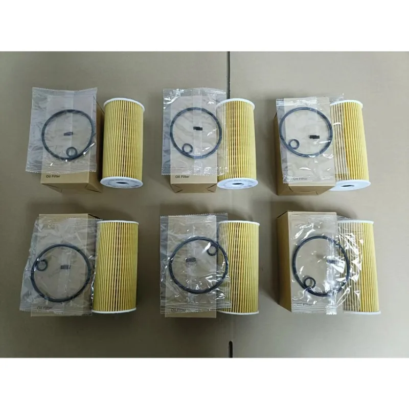 6 uds filtro de aceite 26310-2F010 para HYUNDAI ix35 SANTA FE TUCSON KIA SORENTO SPORTAGE STINGER GENESIS G70 26320-2F000 26310-2F011