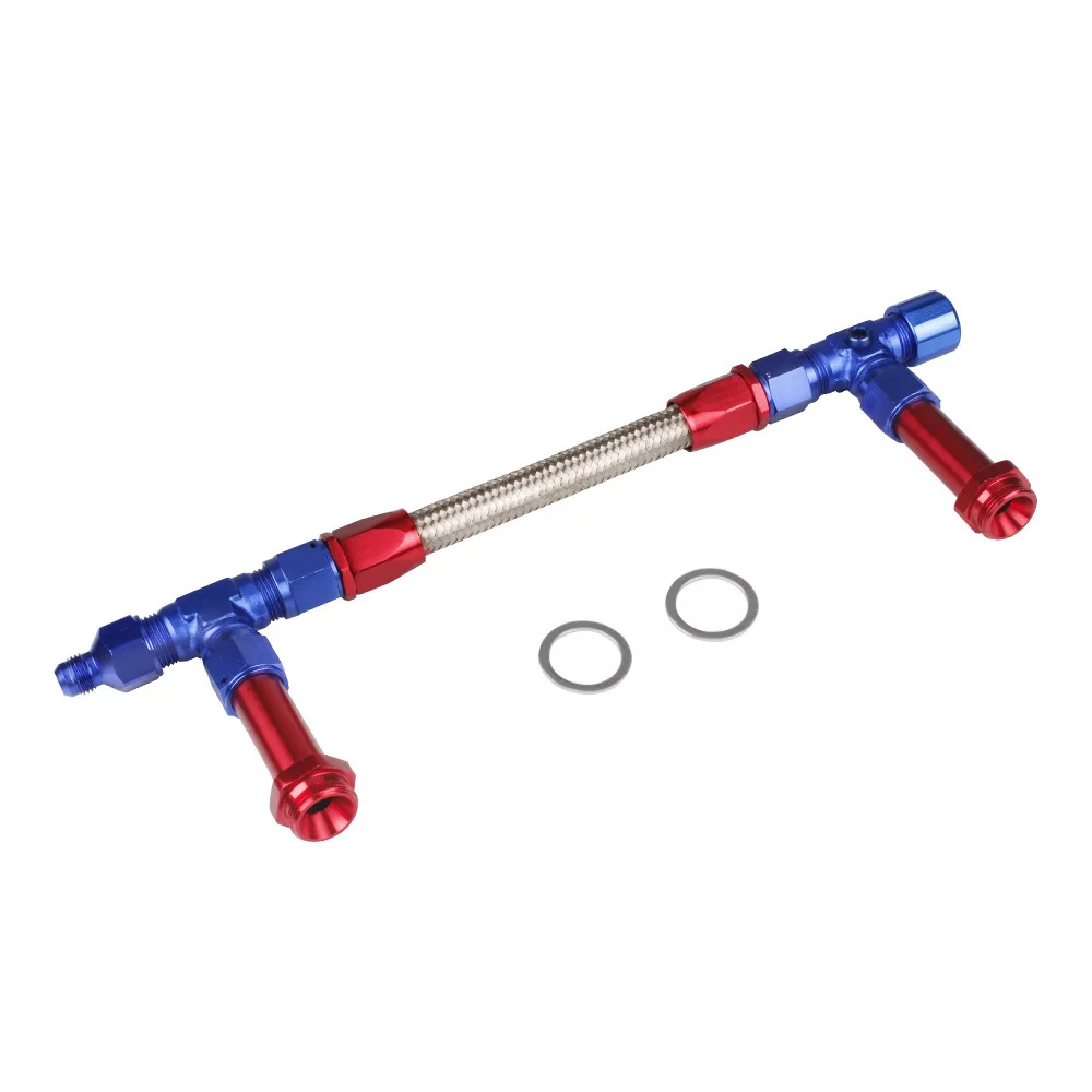 Kit de línea de combustible trenzada doble Holley 4150 AN8 - imagen 4