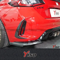 Difusor trasero de fibra de carbono Varis para Honda Civic Type R FL5