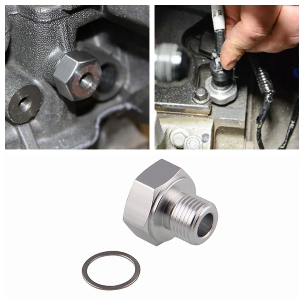 Adaptador de calibre para sensor de presión de aceite