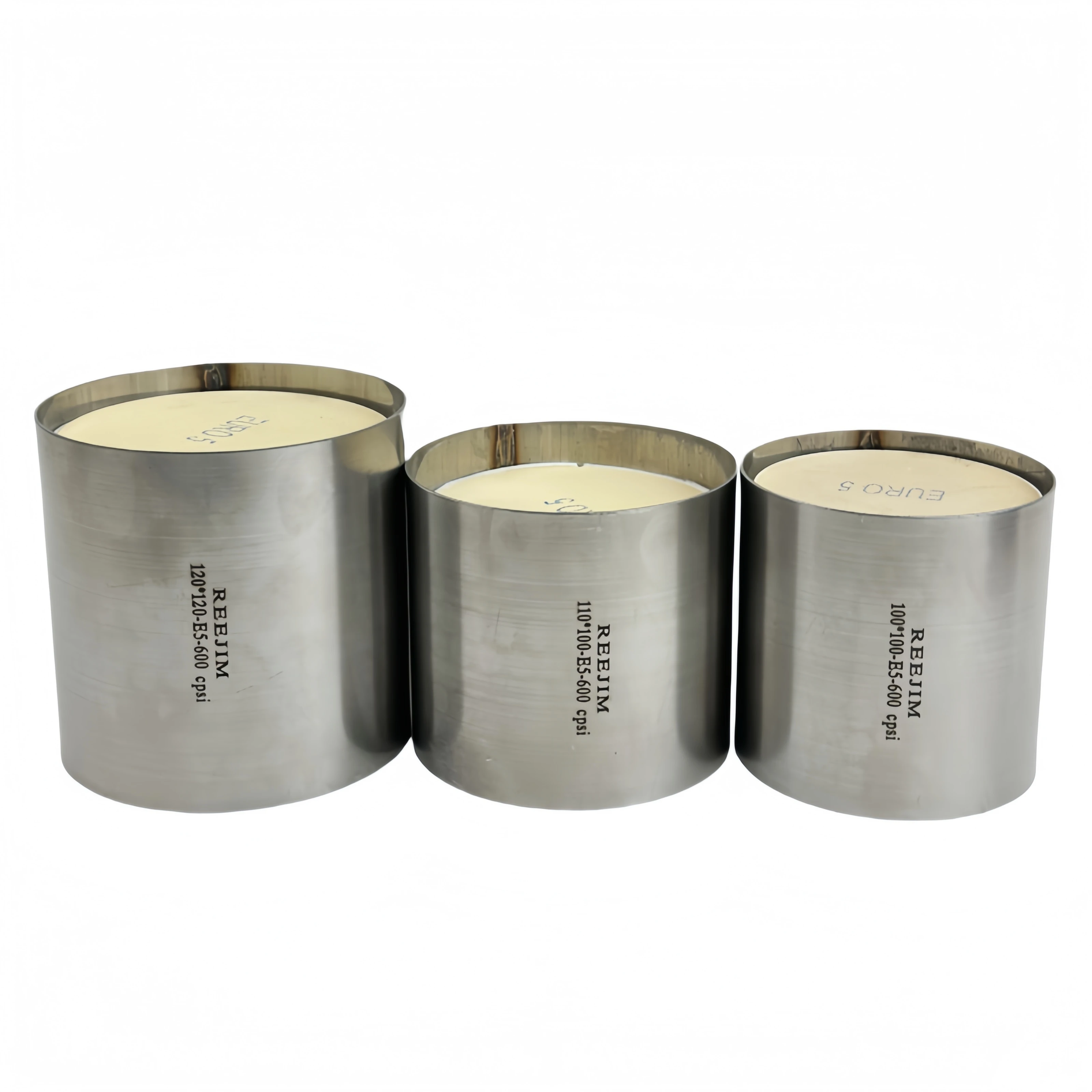 EURO 5 120*120mm 110*100mm 100*100mm convertidor catalítico Universal con catalizador de 600 cpsi almohadilla sin expansión EURO V - imagen 2