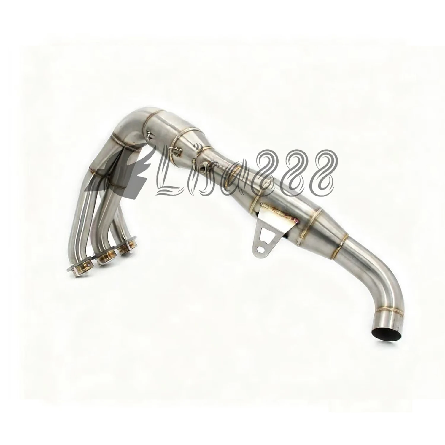Sistema de escape Yamaha MT-09/FZ-09 tubo de enlace 2024-2025 - imagen 4