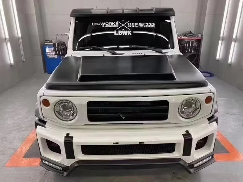 Kit carrocería ancha Suzuki Jimny JB64 JB74: parachoques delantero - imagen 4