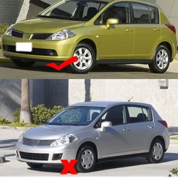 Marco luz antiniebla Nissan Tiida Latio 2005-2008 izquierdo y derecho