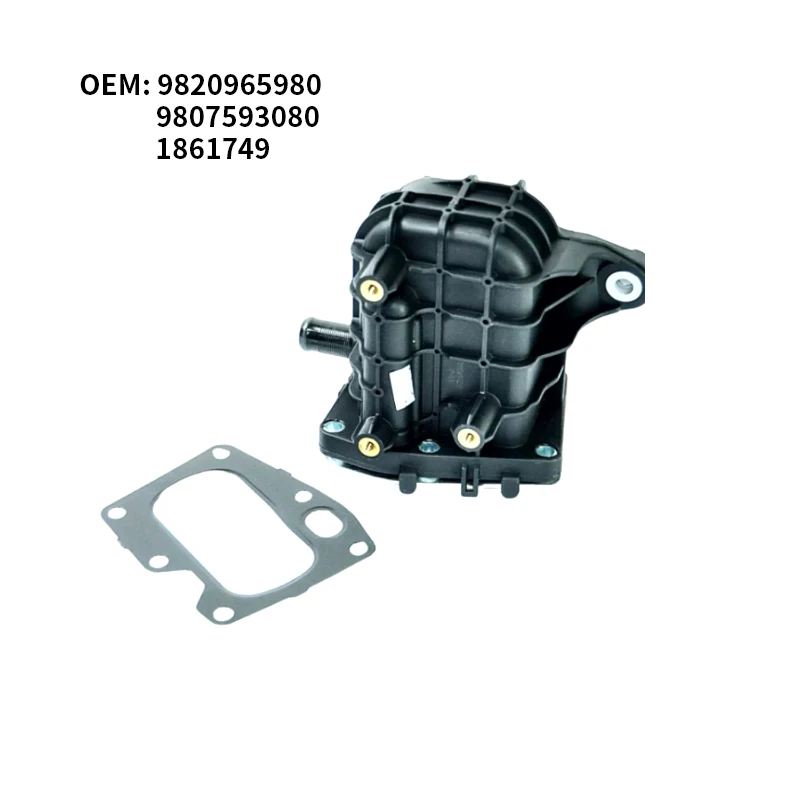 9820965980 9807593080 1861749 Válvula de recirculación de gases de escape de coche con junta para Citroen DS7Q9D475DA Peugeot Ford 2,0 diésel