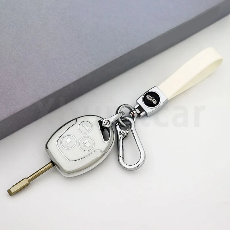 Funda TPU llave coche 3 botones Ford Mondeo Focus Fiesta - imagen 3