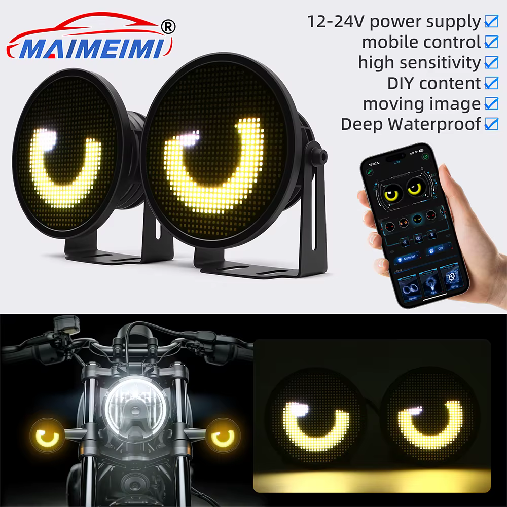 Kit luces Demon Eye LED con luz diurna y efectos parpadeantes – Coche