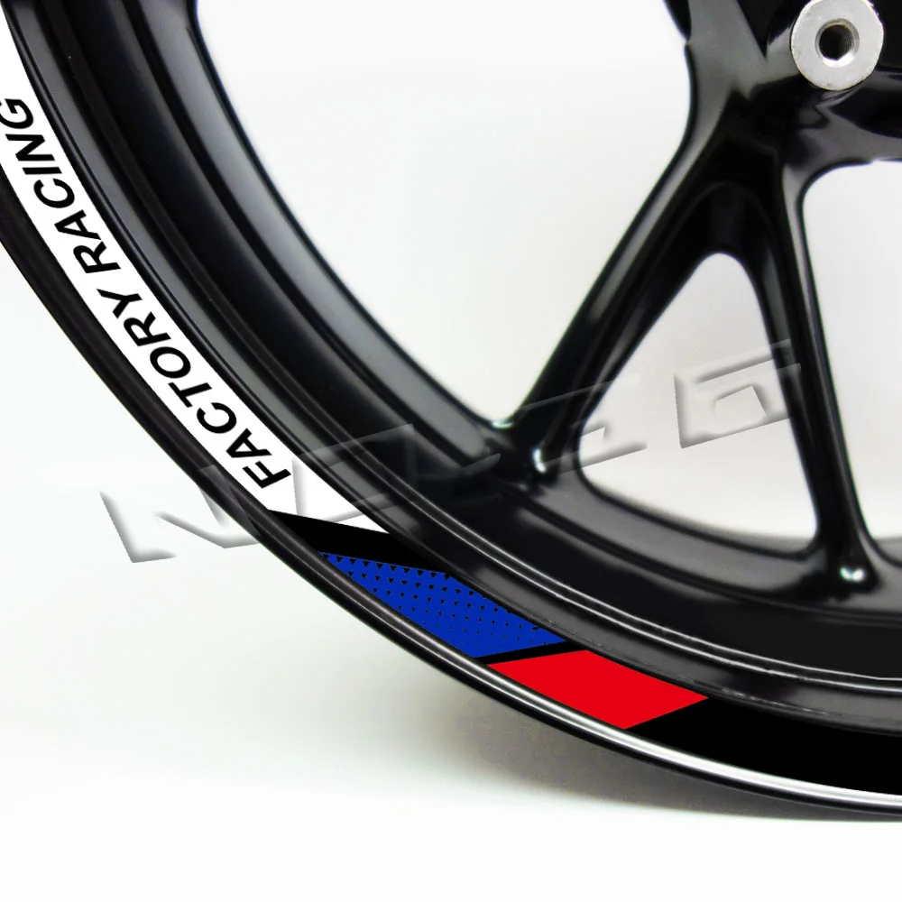 Cinta reflectante para llantas de moto Honda y Yamaha - imagen 5