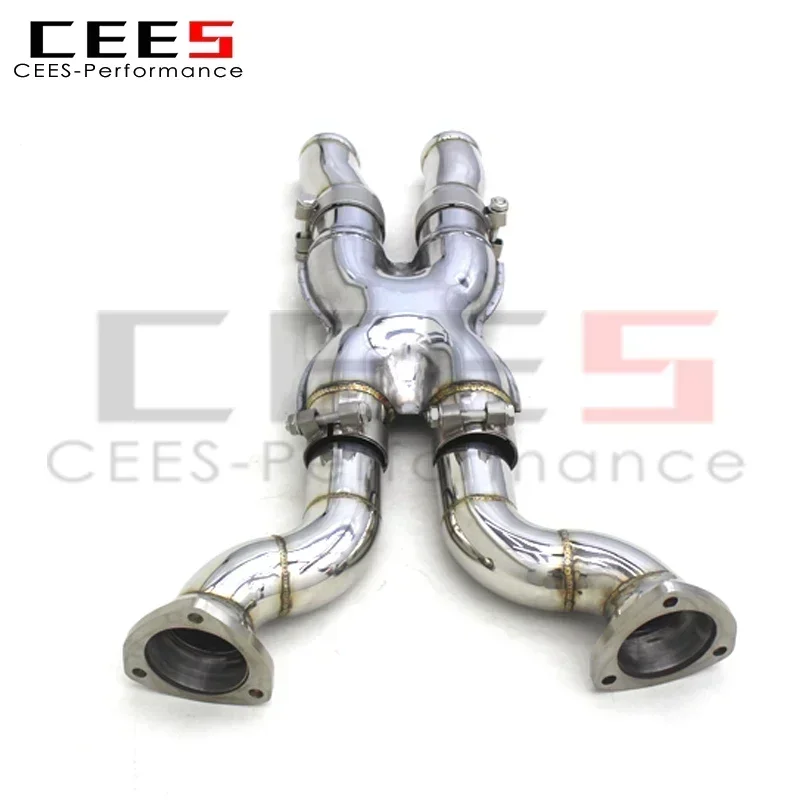 X-Pipe escape inoxidable Aston Martin DB9 V12 - imagen 3