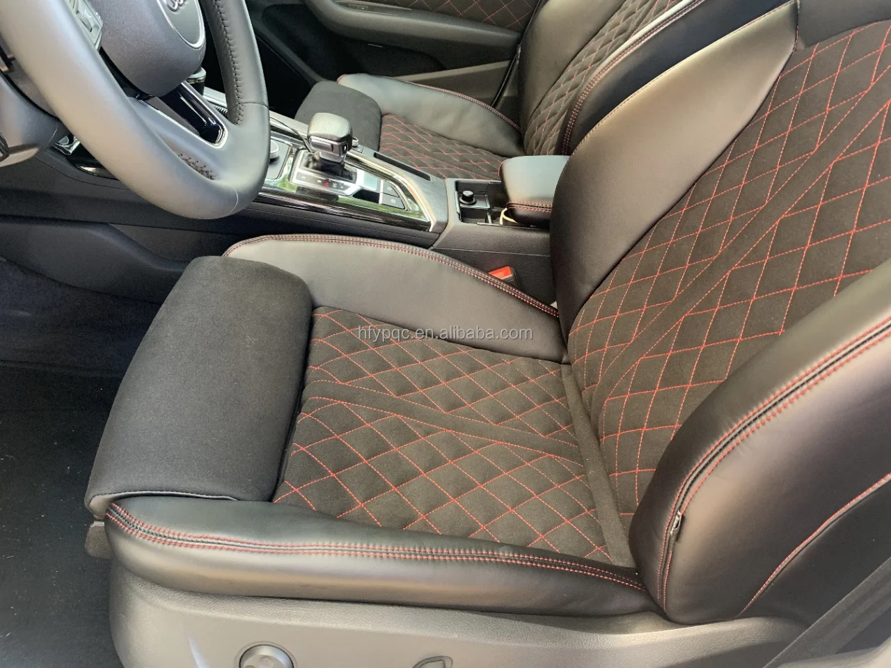 Asiento deportivo RS6 en cuero para Audi A3 A4 A5 A6 A7 Q5 Q7 Q8 - imagen 2