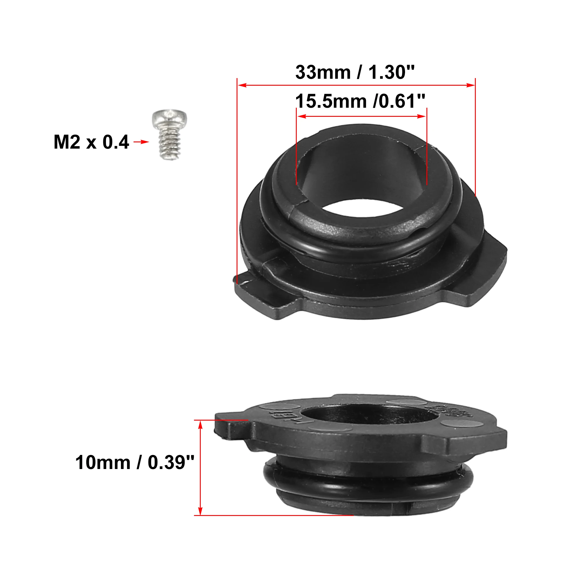 Autohaux Adaptador de bombilla LED para faro HB4/9006 - imagen 3