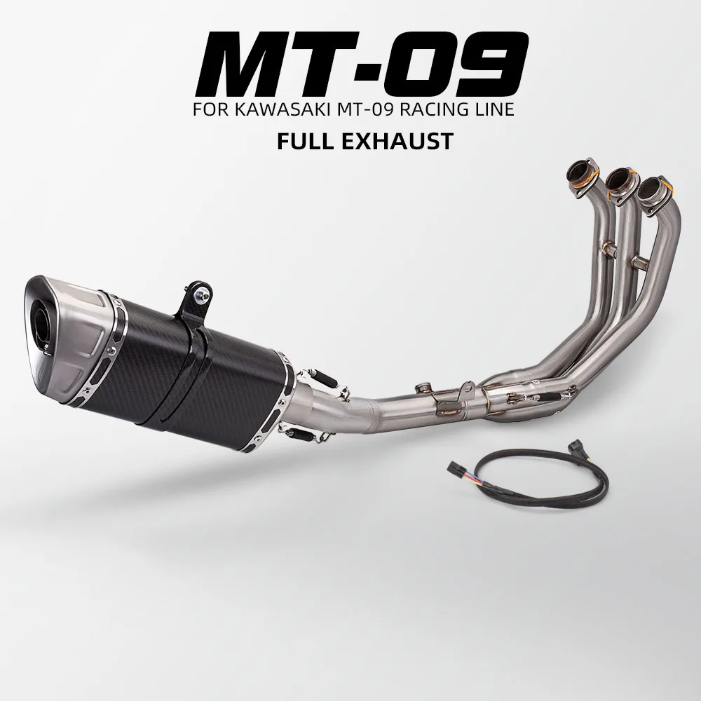 Escape completo Yamaha MT09/FZ09/XSR900 Tracer 9 con DB Killer